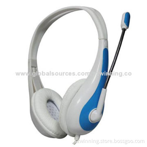 Aggressive computer headphone with mic for gift promotion
